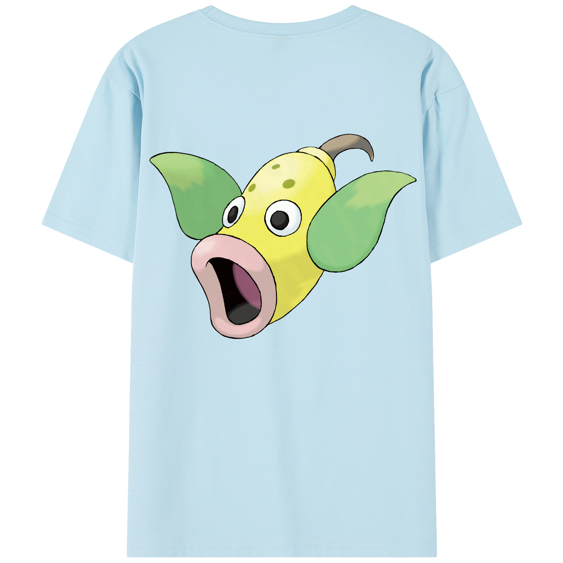 （画像用） ポケットモンスター Pokémon 綿100％半袖Tシャツ（背面プリント）